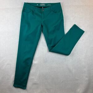Celebrity Pink Jeans Everglade Green Dare You Skinny Women's 11